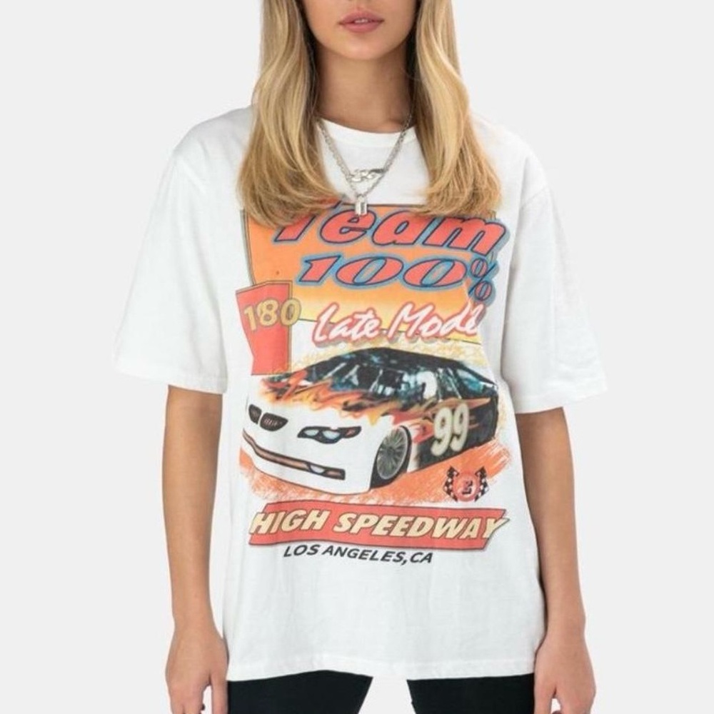 Adika Graphic Racing T-Shirt